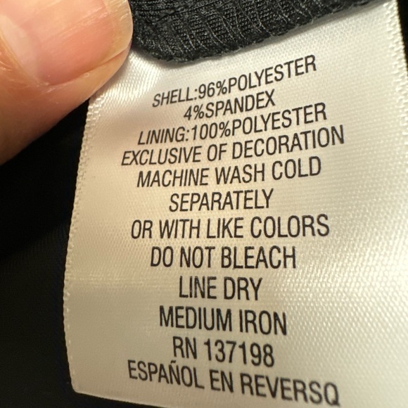 🌟BRAND NEW🌟 Black Classic over the Shoulder Dress - Picture 5 of 5